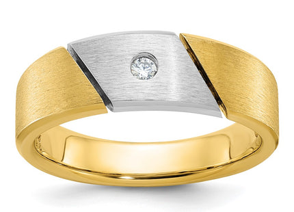 14k Two-tone Rings Style B63360 - Classique Jewelry Inc.