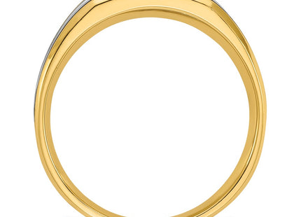 14k Two-tone Rings Style B63387 - Classique Jewelry Inc.