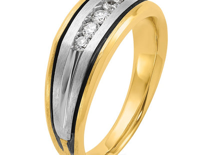 14k Two-tone Rings Style B63387 - Classique Jewelry Inc.