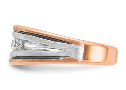 14K White/Rose Gold Rings Style B63388 - Classique Jewelry Inc.