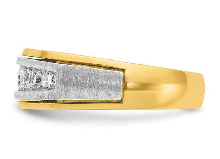 14k Two-tone Rings Style B63411 - Classique Jewelry Inc.