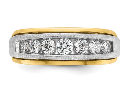 14k Two-tone Rings Style B63411 - Classique Jewelry Inc.
