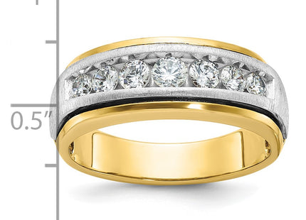 14k Two-tone Rings Style B63411 - Classique Jewelry Inc.