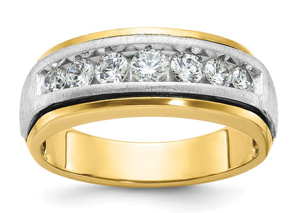 14k Two-tone Rings Style B63411 - Classique Jewelry Inc.