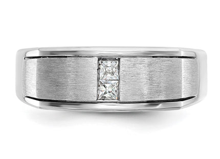 14k White Gold Rings Style B63418 - Classique Jewelry Inc.