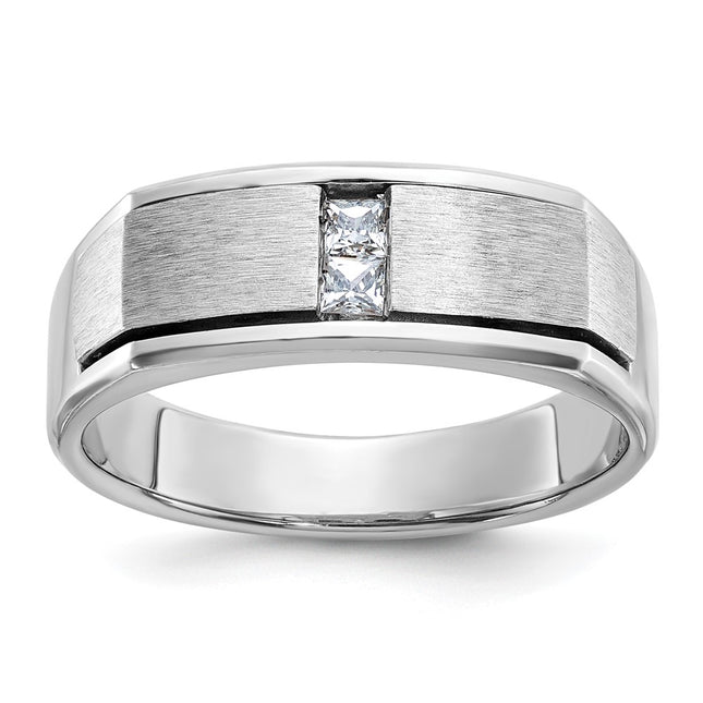 14k White Gold Rings Style B63418 - Classique Jewelry Inc.