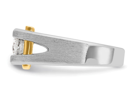 14k Two-tone Rings Style B63434 - Classique Jewelry Inc.