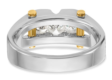 14k Two-tone Rings Style B63434 - Classique Jewelry Inc.