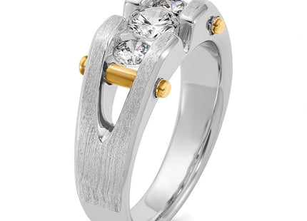 14k Two-tone Rings Style B63434 - Classique Jewelry Inc.