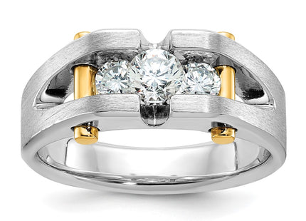 14k Two-tone Rings Style B63434 - Classique Jewelry Inc.