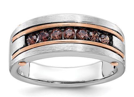 14K White/Rose Gold Rings Style B63435 - Classique Jewelry Inc.