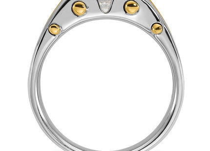 14k Two-tone Rings Style B63439 - Classique Jewelry Inc.