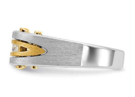 14k Two-tone Rings Style B63439 - Classique Jewelry Inc.