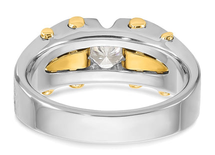 14k Two-tone Rings Style B63439 - Classique Jewelry Inc.
