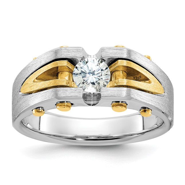 14K gold diamond ring