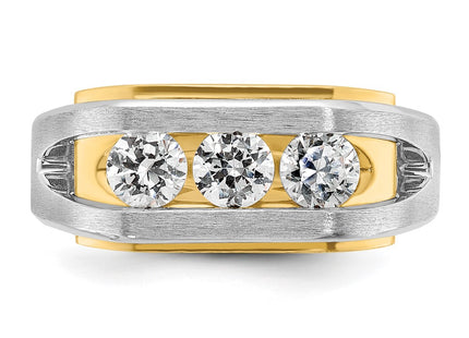 14k Two-tone Rings Style B63471A - Classique Jewelry Inc.