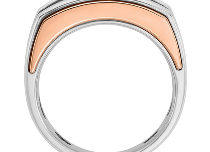 14K White/Rose Gold Rings Style B63475 - Classique Jewelry Inc.
