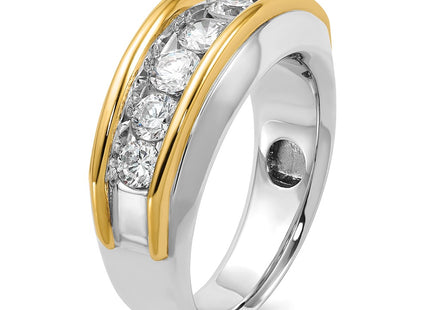 14k Two-tone Rings Style B63518 - Classique Jewelry Inc.