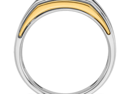 14k Two-tone Rings Style B63527 - Classique Jewelry Inc.