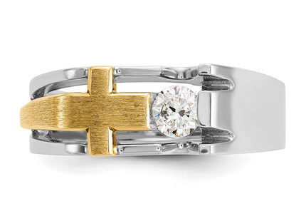 14k Two-tone Rings Style B63589 - Classique Jewelry Inc.