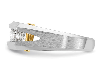 14k Two-tone Rings Style B63593 - Classique Jewelry Inc.