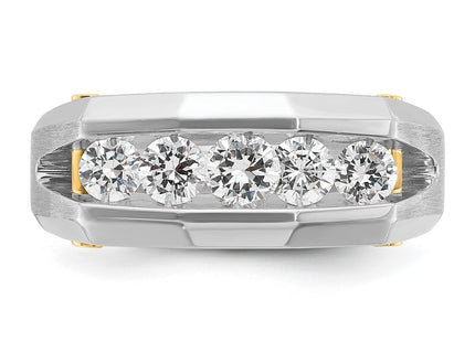 14k Two-tone Rings Style B63593 - Classique Jewelry Inc.