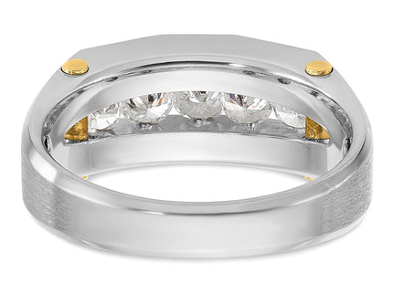 14k Two-tone Rings Style B63593 - Classique Jewelry Inc.