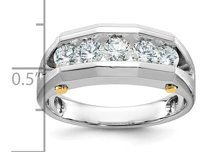 14k Two-tone Rings Style B63593 - Classique Jewelry Inc.