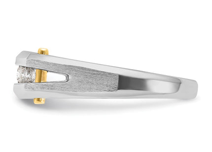 14k Two-tone Rings Style B63594 - Classique Jewelry Inc.