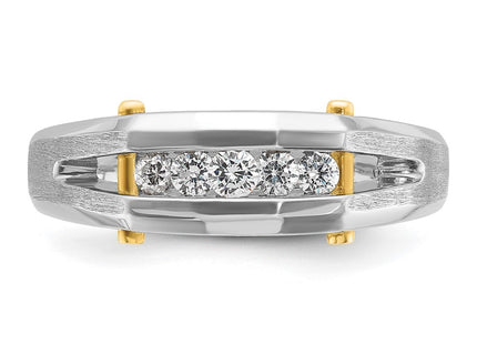 14k Two-tone Rings Style B63594 - Classique Jewelry Inc.