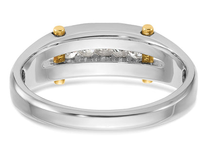 14k Two-tone Rings Style B63594 - Classique Jewelry Inc.