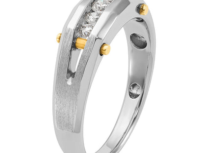 14k Two-tone Rings Style B63594 - Classique Jewelry Inc.