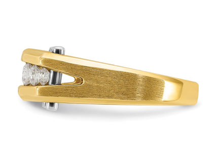 14k Two-tone Rings Style B63599 - Classique Jewelry Inc.