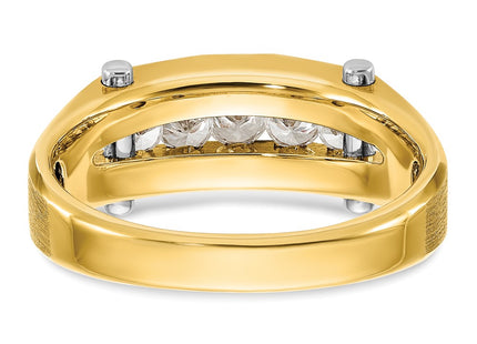 14k Two-tone Rings Style B63599 - Classique Jewelry Inc.
