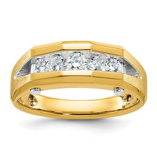 14k Two-tone Rings Style B63599 - Classique Jewelry Inc.