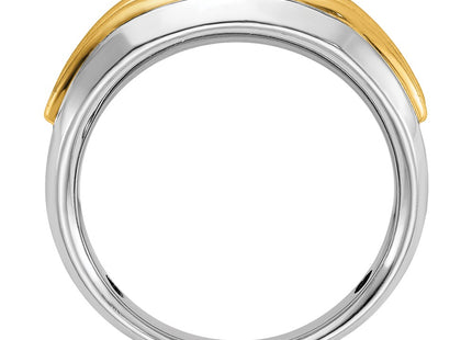 14k Two-tone Rings Style B63684 - Classique Jewelry Inc.