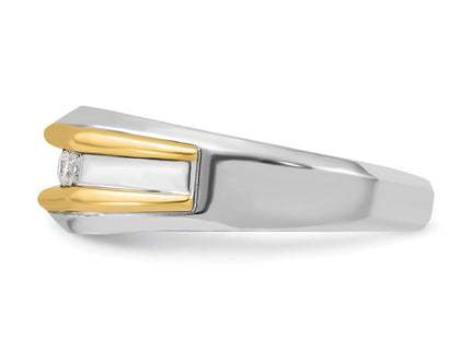 14k Two-tone Rings Style B63684 - Classique Jewelry Inc.