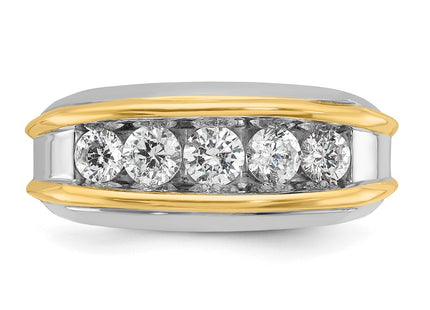 14k Two-tone Rings Style B63686 - Classique Jewelry Inc.