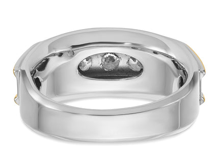 14k Two-tone Rings Style B63686 - Classique Jewelry Inc.