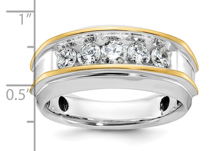 14k Two-tone Rings Style B63686 - Classique Jewelry Inc.