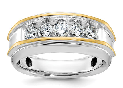 14k Two-tone Rings Style B63686 - Classique Jewelry Inc.