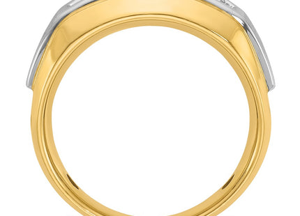 14k Two-tone Rings Style B63694 - Classique Jewelry Inc.