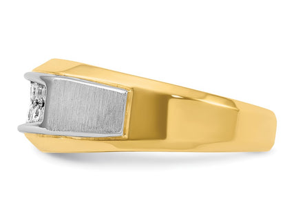 14k Two-tone Rings Style B63694 - Classique Jewelry Inc.