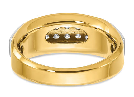 14k Two-tone Rings Style B63694 - Classique Jewelry Inc.