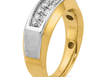 14k Two-tone Rings Style B63694 - Classique Jewelry Inc.