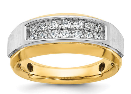 14k Two-tone Rings Style B63694 - Classique Jewelry Inc.