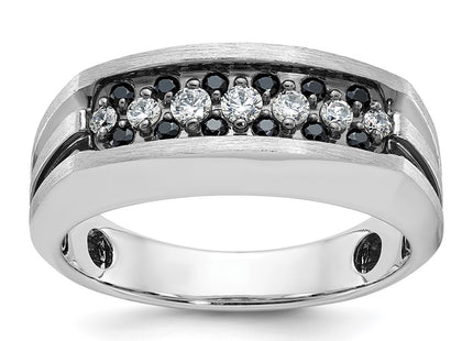 14K white gold diamond ring