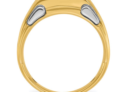 14k Two-tone Rings Style B63737 - Classique Jewelry Inc.