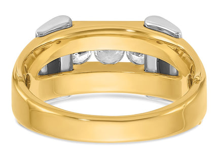 14k Two-tone Rings Style B63737 - Classique Jewelry Inc.