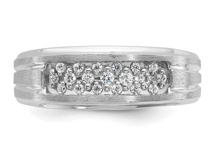 14k White Gold Rings Style B63754 - Classique Jewelry Inc.